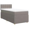 vidaXL &Kappa;&rho;&epsilon;&beta;ά&tau;&iota; Boxspring &mu;&epsilon; &Sigma;&tau;&rho;ώ&mu;&alpha; Taupe 90x190 &epsilon;&kappa;.&Upsilon;&phi;&alpha;&sigma;&mu;ά&tau;&iota;&nu;&omicron;