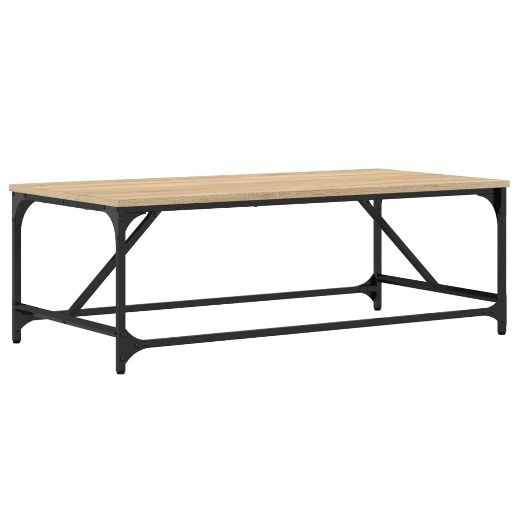 vidaXL Τραπεζάκι Σαλονιού Sonoma Δρυς 100x50x35 εκ. Επεξεργασμένο Ξύλο