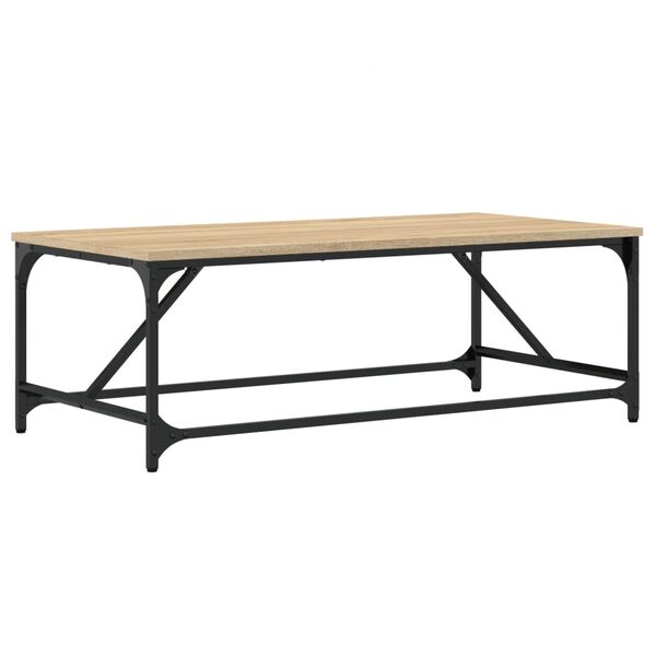 vidaXL Τραπεζάκι Σαλονιού Sonoma Δρυς 100x50x35 εκ. Επεξεργασμένο Ξύλο