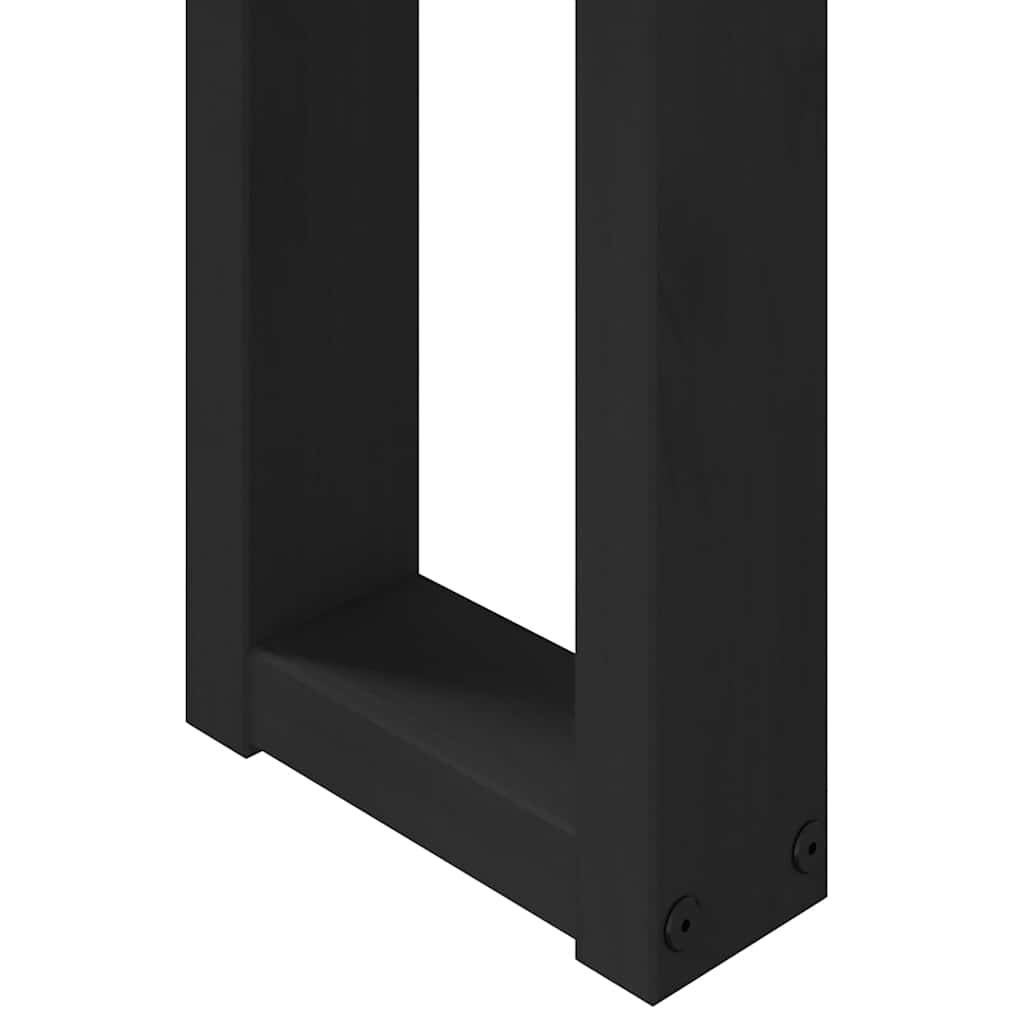 vidaXL Τραπέζι κονσόλας NOAIN με πόδια σχήματος U 120x30x75 cm