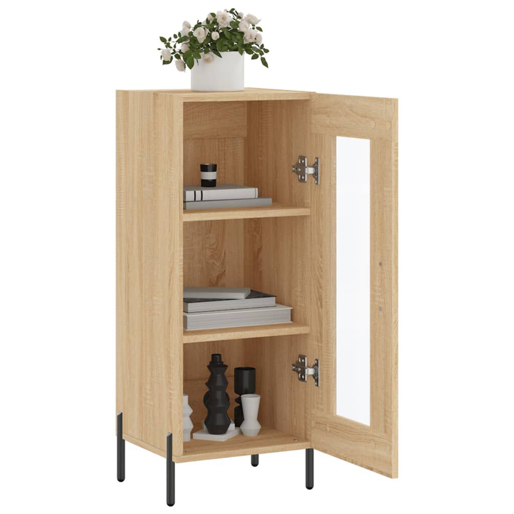 vidaXL Ντουλάπι Sonoma Δρυς 34,5x34x90 εκ. από Επεξεργασμένο Ξύλο