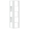 vidaXL Βιβλιοθήκη Γωνιακή 5 Επ. Λευκή 50x50x179εκ Επεξ. Ξύλο