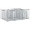 vidaXL &Alpha;&nu;&alpha;&sigma;&eta;&kappa;&omega;&mu;έ&nu;&omicron; &kappa;&rho;&epsilon;&beta;ά&tau;&iota; gabion 150 x 100 x 60 &epsilon;&kappa; &Alpha;&sigma;&eta;&mu;ί