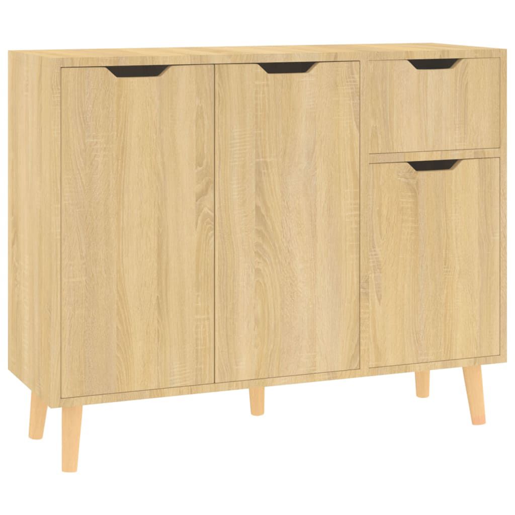 vidaXL Μπουφές Sonoma Δρυς 90x30x72 εκ. Επεξεργασμένο Ξύλο
