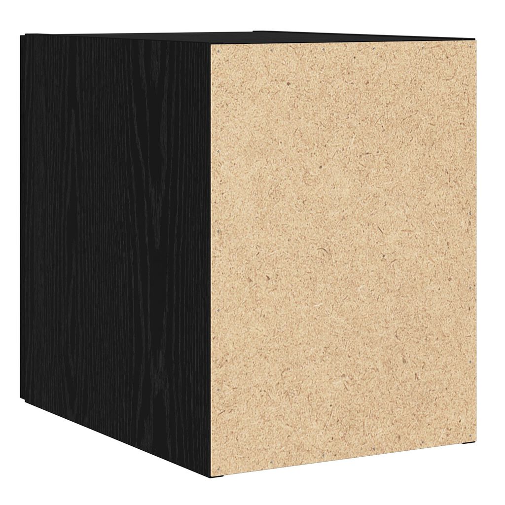 vidaXL Ντουλάπι Τοίχου Μαύρης Δρυός 30x42.5x40 εκ Επεξεργασμένο Ξύλο