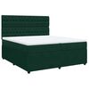 vidaXL &Kappa;&rho;&epsilon;&beta;ά&tau;&iota; Boxspring &mu;&epsilon; &Sigma;&tau;&rho;ώ&mu;&alpha; &Sigma;&kappa;&omicron;ύ&rho;&omicron; &Pi;&rho;ά&sigma;&iota;&nu;&omicron; 200x200&epsilon;&kappa;. &Beta;&epsilon;&lambda;&omicron;ύ&delta;&iota;&nu;&omicron;