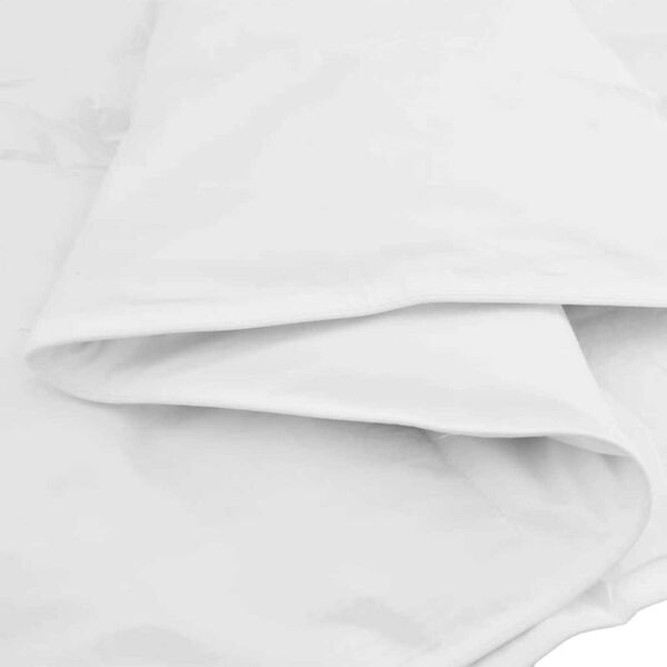 vidaXL Σετ Παπλωμάτων με μαξιλάρι 2 pcs Λευκό 135 x 200 cm Πούπουλο