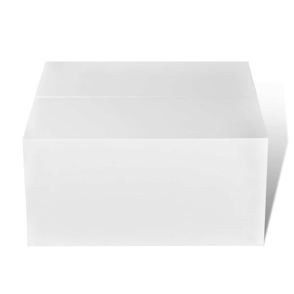 vidaXL &Tau;&rho;&alpha;&pi;&epsilon;&zeta;ά&kappa;&iota; &sigma;&alpha;&lambda;&omicron;&nu;&iota;&omicron;ύ &Lambda;&epsilon;&upsilon;&kappa;ό 105 x 60 x 30 &epsilon;&kappa; &Epsilon;&pi;&epsilon;&xi;&epsilon;&rho;&gamma;&alpha;&sigma;&mu;έ&nu;&omicron; &xi;ύ&lambda;&omicron;