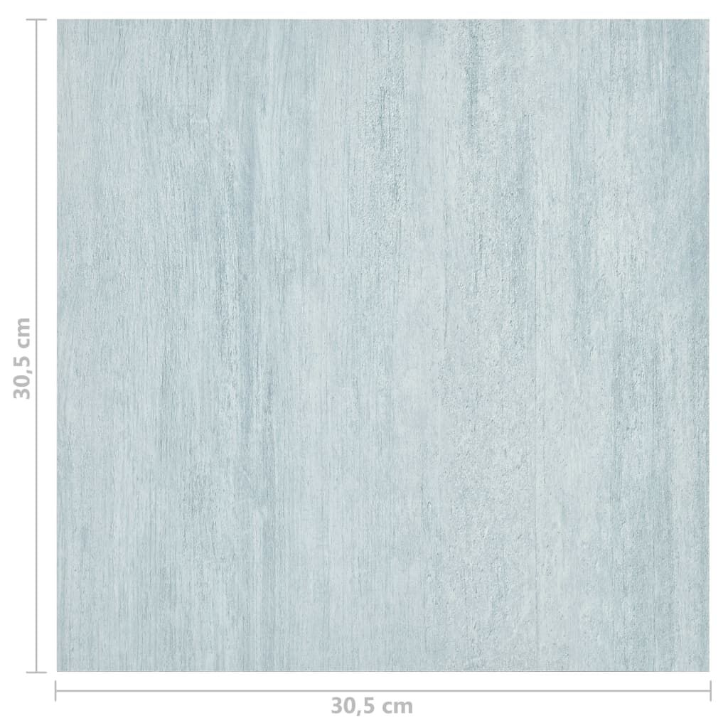 vidaXL Δάπεδο Αυτοκόλλητο Πράσινο 55 τεμ. 5,11 μ² από PVC