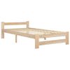 vidaXL Πλαίσιο Κρεβατιού 90 x 200 εκ. από Μασίφ Ξύλο Πεύκου