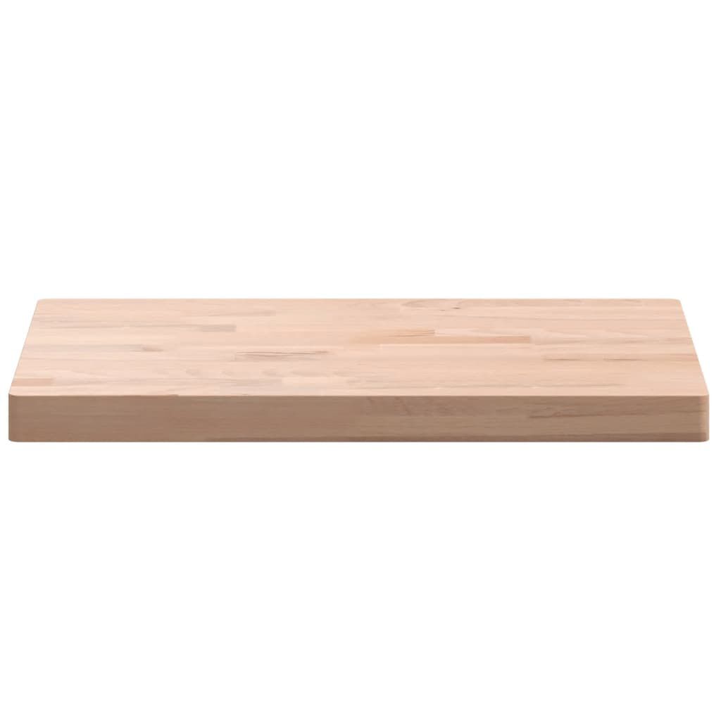 vidaXL Πάγκος Μπάνιου 60x40x4 εκ. από Μασίφ Ξύλο Οξιάς