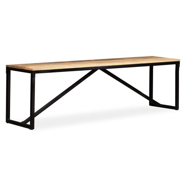 vidaXL Πάγκος 160 x 35 x 45 εκ. από Μασίφ Ξύλο Μάνγκο