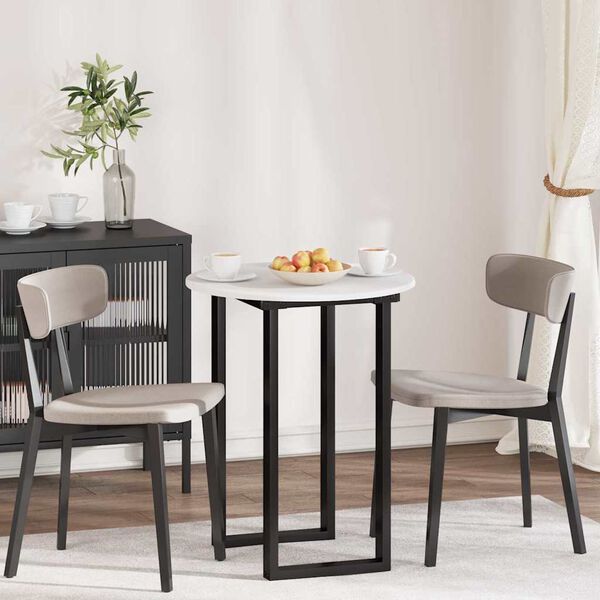 vidaXL &Kappa;&alpha;&pi;ά&kappa;&iota; &tau;&rho;&alpha;&pi;&epsilon;&zeta;&iota;&omicron;ύ &Lambda;&epsilon;&upsilon;&kappa;ό 60 x 60 x 1,5 cm &Epsilon;&pi;&epsilon;&xi;&epsilon;&rho;&gamma;&alpha;&sigma;&mu;έ&nu;&omicron; &xi;ύ&lambda;&omicron;