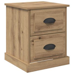 vidaXL &Kappa;&omicron;&mu;&omicron;&delta;ί&nu;&omicron; Artisan Oak 39 x 39 x 47.5 &epsilon;&kappa; &Epsilon;&pi;&epsilon;&xi;&epsilon;&rho;&gamma;&alpha;&sigma;&mu;έ&nu;&omicron; &xi;ύ&lambda;&omicron;