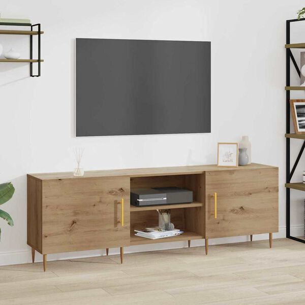vidaXL Ντουλάπι TV artisan δρυς 150 x 30 x 50 cm Επεξεργασμένο ξύλο