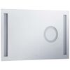 vidaXL Καθρέφτης Μπάνιου Τοίχου με LED/Αισθητήρα Κίνησης 100 x 60 εκ.
