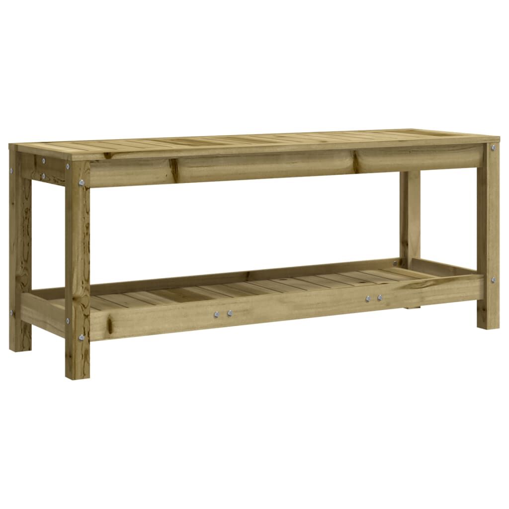 vidaXL Παγκάκι Κήπου 108 x 35 x 45 εκ. από Εμποτισμένο Ξύλο Πεύκου