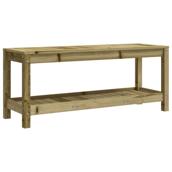 vidaXL Παγκάκι Κήπου 108 x 35 x 45 εκ. από Εμποτισμένο Ξύλο Πεύκου