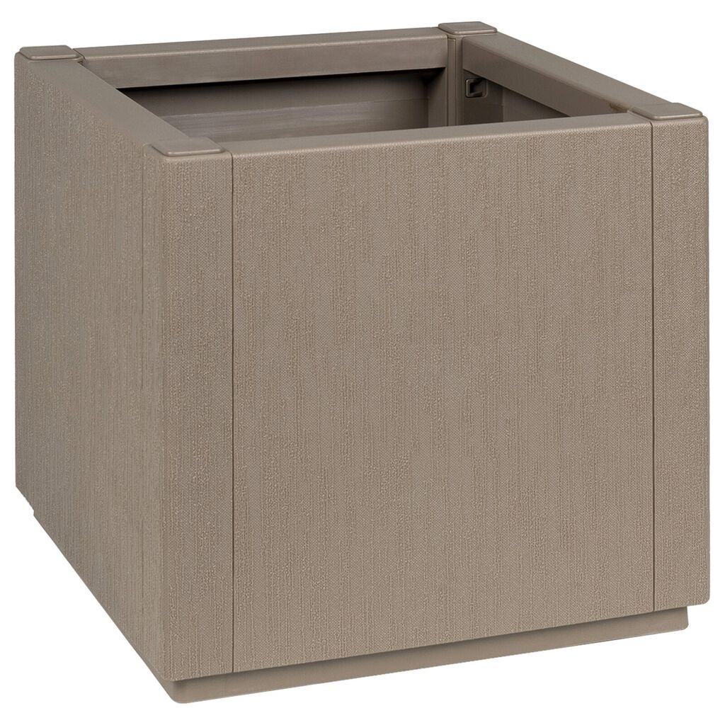 vidaXL Γλάστρα Κήπου Καφέ 36x36x35 εκ PP