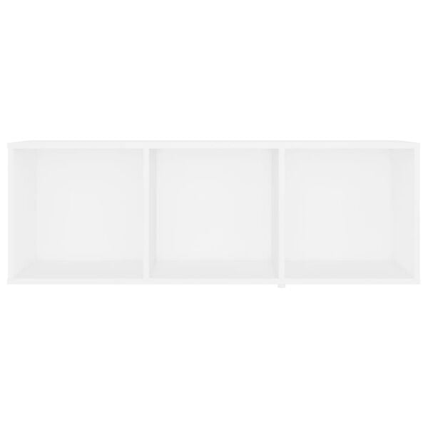 vidaXL Έπιπλα Τηλεόρασης 4 τεμ. Λευκά 107 x 35 x 37 εκ. Μοριοσανίδα