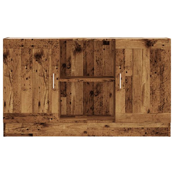 vidaXL Μπουφές Όψη Παλαιού Ξύλου 120x30,5x70 εκ. Επεξεργασμένο Ξύλο