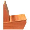 vidaXL Καρέκλα κήπου Wax Brown 60x64x70,5 cm Στερεό ξύλο πεύκο
