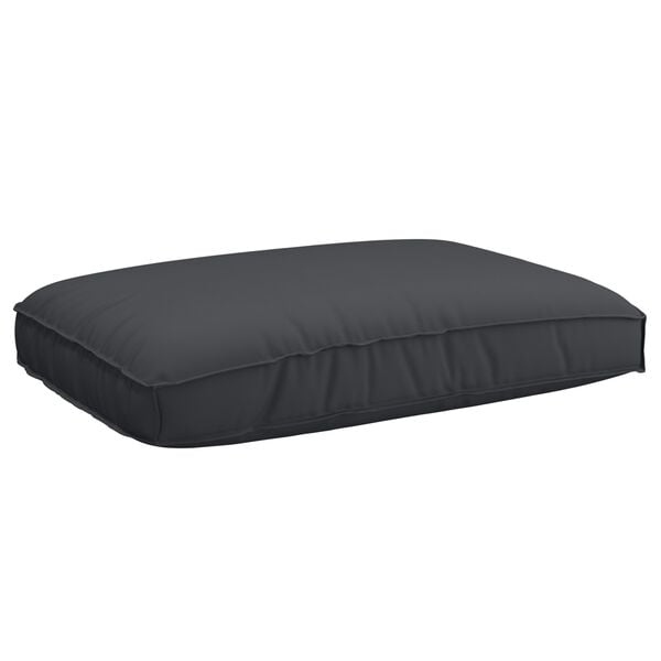 vidaXL Μαξιλάρι παλέτας για κάθισμα Μαύρο 120 x 80 x 12 cm