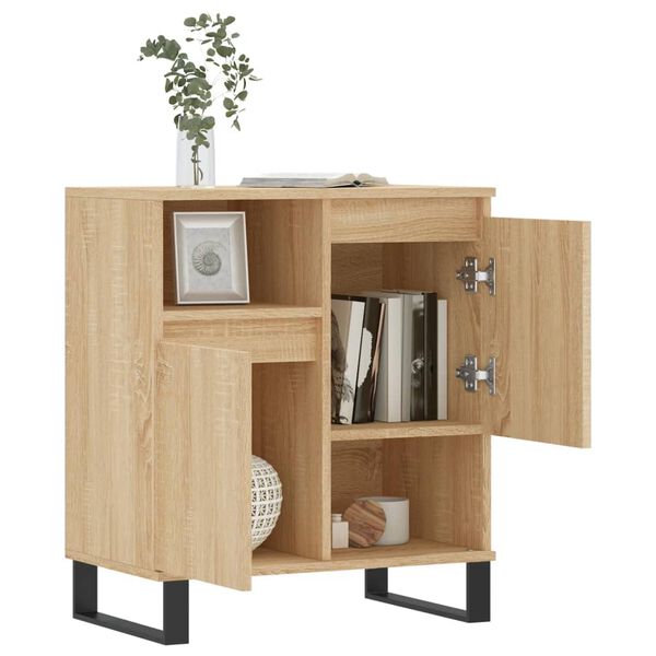 vidaXL Συρταριέρα Sonoma Δρυς 60x35x70 εκ. Επεξεργασμένο Ξύλο