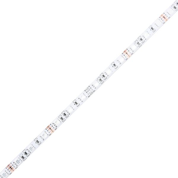 vidaXL Πλαίσιο Κρεβατιού με Κεφαλάρι/LED Καπν. Δρυς 135x190 εκ.