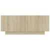 vidaXL Κομοδίνο Sonoma Δρυς 100 x 35 x 40 εκ. Επεξεργασμένο Ξύλο