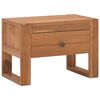 vidaXL Κομοδίνο 50 x 30 x 35 εκ. από Μασίφ Ξύλο Teak