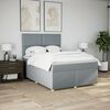 vidaXL &Kappa;&rho;&epsilon;&beta;ά&tau;&iota; Boxspring &mu;&epsilon; &Sigma;&tau;&rho;ώ&mu;&alpha; &Alpha;&nu;&omicron;&iota;&chi;&tau;ό &Gamma;&kappa;&rho;&iota; 140x190 &epsilon;&kappa;. &Upsilon;&phi;&alpha;&sigma;&mu;ά&tau;&iota;&nu;&omicron;