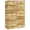 vidaXL Αποθήκη Εργαλείων Κήπου 123x45x171 εκ. Εμποτισμένο Μασίφ Πεύκο