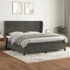 vidaXL &Kappa;&rho;&epsilon;&beta;ά&tau;&iota; Boxspring &mu;&epsilon; &Sigma;&tau;&rho;ώ&mu;&alpha; &Sigma;&kappa;&omicron;ύ&rho;&omicron; &Gamma;&kappa;&rho;&iota; 200x200 &epsilon;&kappa;. &Beta;&epsilon;&lambda;&omicron;ύ&delta;&iota;&nu;&omicron;