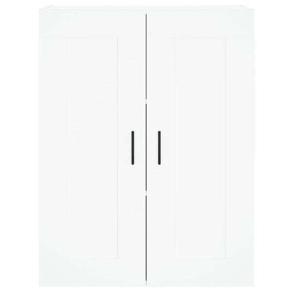 vidaXL Ντουλάπι Λευκό 69,5x34x180 εκ. από Επεξεργασμένο Ξύλο