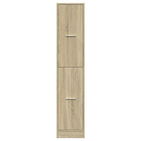 vidaXL Συρταριέρα Γενικής Χρήσης Sonoma Δρυς 30x41x144,5εκ Επεξ. Ξύλο