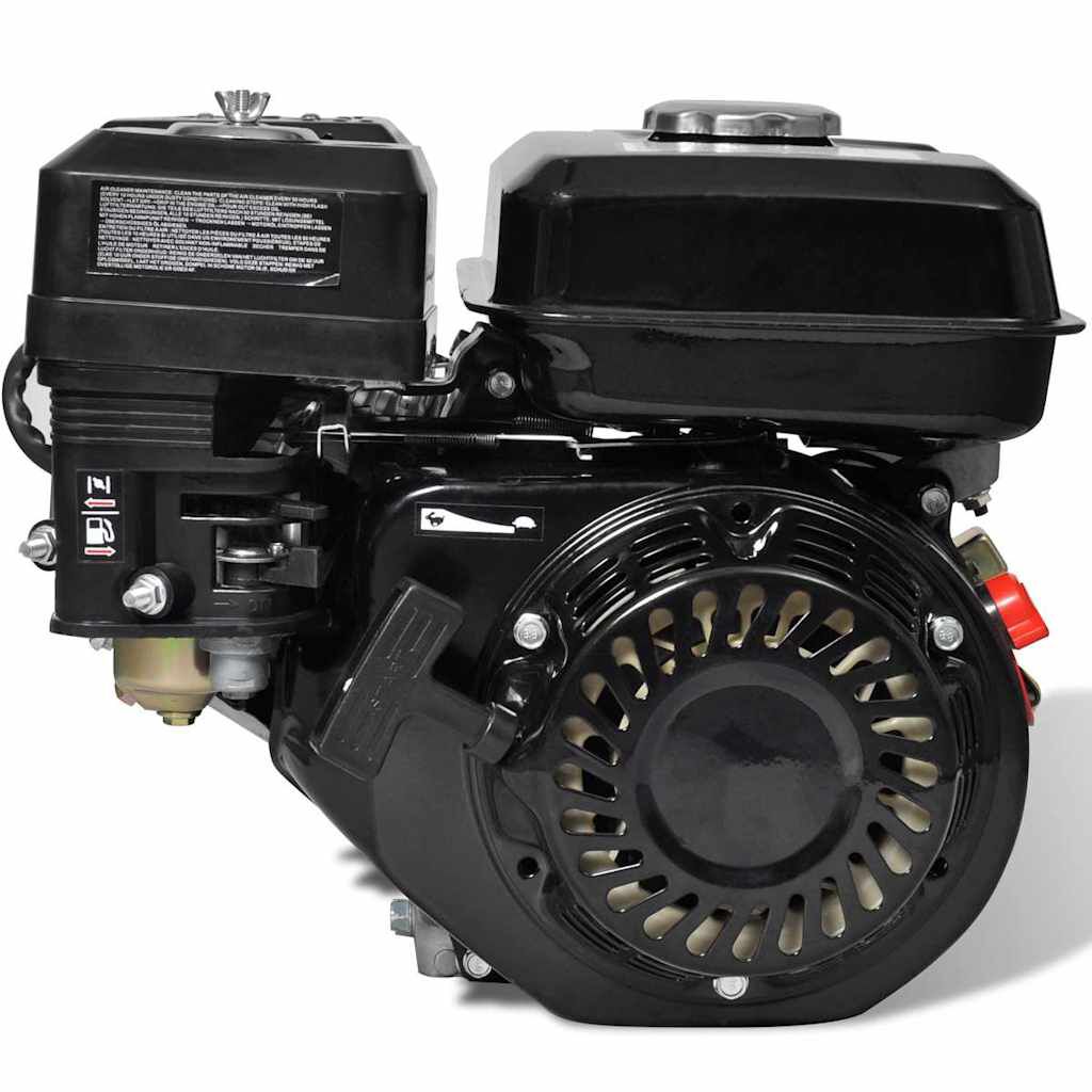 Βενζινοκινητήρας 6,5 HP 4,8 kW Μαύρος