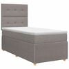 vidaXL &Kappa;&rho;&epsilon;&beta;ά&tau;&iota; box spring &mu;&epsilon; &sigma;&tau;&rho;ώ&mu;&alpha; Taupe 80 x 200 cm Ύ&phi;&alpha;&sigma;&mu;&alpha;