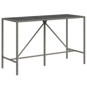 vidaXL &Tau;&rho;&alpha;&pi;έ&zeta;&iota; &Mu;&pi;&alpha;&rho; &mu;&epsilon; &Gamma;&upsilon;ά&lambda;. &Epsilon;&pi;&iota;&phi;ά&nu;&epsilon;&iota;&alpha; &Gamma;&kappa;&rho;&iota; 180x70x110 &epsilon;&kappa;. &Sigma;&upsilon;&nu;&theta;. &Rho;&alpha;&tau;ά&nu;