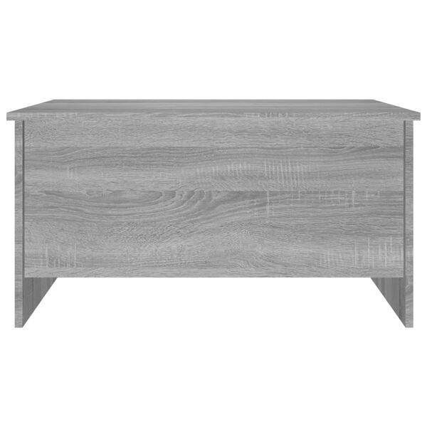 vidaXL Τραπεζάκι Σαλονιού Γκρι Sonoma 80x55,5x41,5 εκ. Επεξεργ. Ξύλο