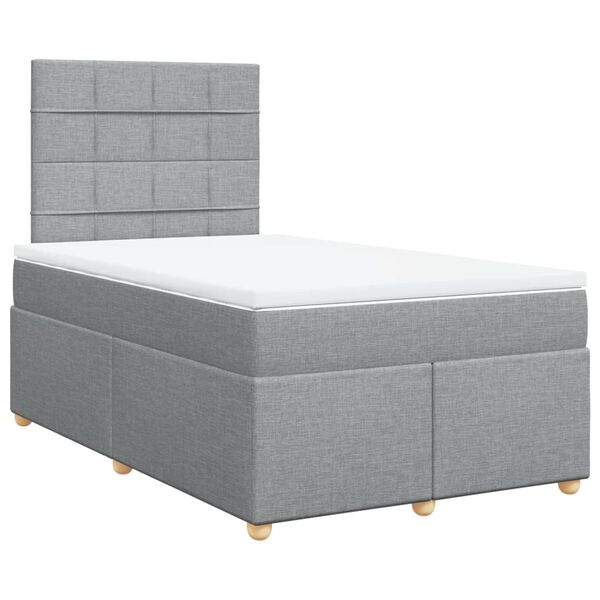 vidaXL &Kappa;&rho;&epsilon;&beta;ά&tau;&iota; Boxspring &mu;&epsilon; &Sigma;&tau;&rho;ώ&mu;&alpha; &Alpha;&nu;&omicron;&iota;&chi;&tau;ό &Gamma;&kappa;&rho;&iota; 120x190 &epsilon;&kappa;. &Upsilon;&phi;&alpha;&sigma;&mu;ά&tau;&iota;&nu;&omicron;