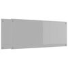 vidaXL Πίσω Πάνελ Κουζίνας 2 pcs Ανοιχτό γκρι 120 x 50 cm