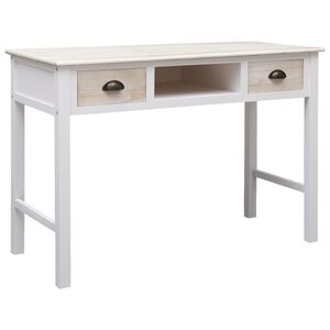 vidaXL &Tau;&rho;&alpha;&pi;έ&zeta;&iota; &Kappa;&omicron;&nu;&sigma;ό&lambda;&alpha; 110 x 45 x 76 &epsilon;&kappa;. &Xi;ύ&lambda;&iota;&nu;&omicron;