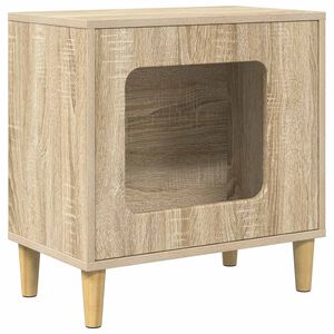 vidaXL &Sigma;&pi;ί&tau;&iota; &Gamma;ά&tau;&alpha;&sigmaf; Sonoma 51 x 30 x 52 &epsilon;&kappa;. &Epsilon;&pi;&epsilon;&xi;&epsilon;&rho;&gamma;&alpha;&sigma;&mu;έ&nu;&omicron; &Xi;ύ&lambda;&omicron;