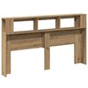 vidaXL LED &kappa;&epsilon;&phi;&alpha;&lambda;ά&rho;&iota; Artisan Oak 180x18,5x103,5 cm &Kappa;&alpha;&tau;&alpha;&sigma;&kappa;&epsilon;&upsilon;&alpha;&sigma;&mu;έ&nu;&omicron; &xi;ύ&lambda;&omicron;
