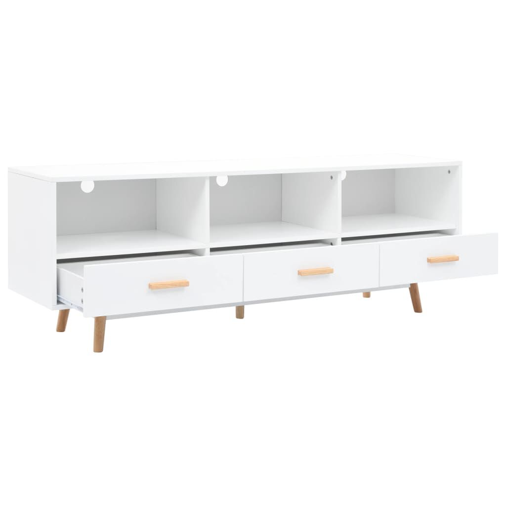 vidaXL Έπιπλο Τηλεόρασης Λευκό 160 x 40 x 55 εκ. από MDF
