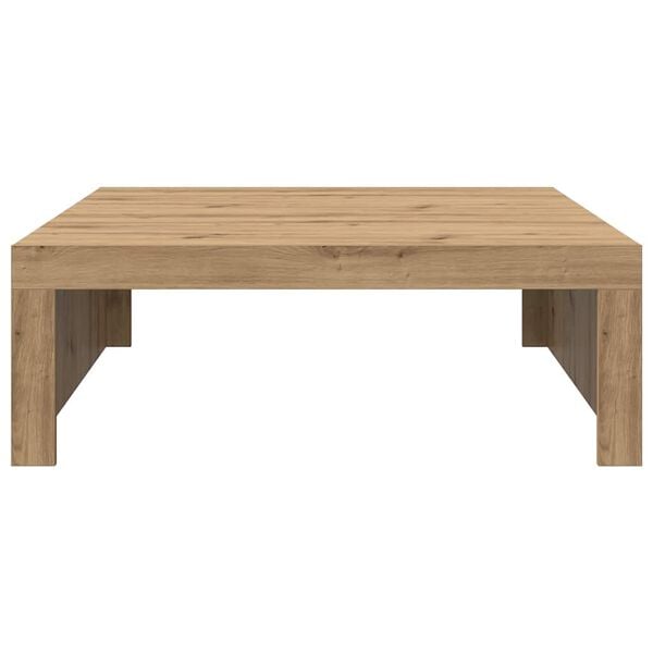 vidaXL Τραπεζάκι Σαλονιού Artisan Δρυς 100x100x35 εκ. Επεξ. Ξύλο