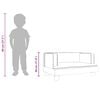 vidaXL Καναπές Παιδικός Γκρι 60 x 40 x 30 εκ. από Συνθετικό Δέρμα