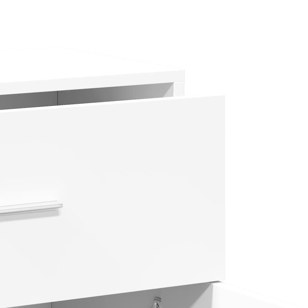 vidaXL Βοηθητικό Ντουλάπι Λευκό 60x31x70 εκ. από Επεξεργασμένο Ξύλο
