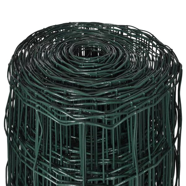 vidaXL Συρματόπλεγμα Σετ Πράσινο 10 x 1,2 μ. Ατσάλινο